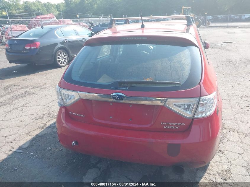 2008 Subaru Impreza Wrx VIN: JF1GH74628G802508 Lot: 40017154