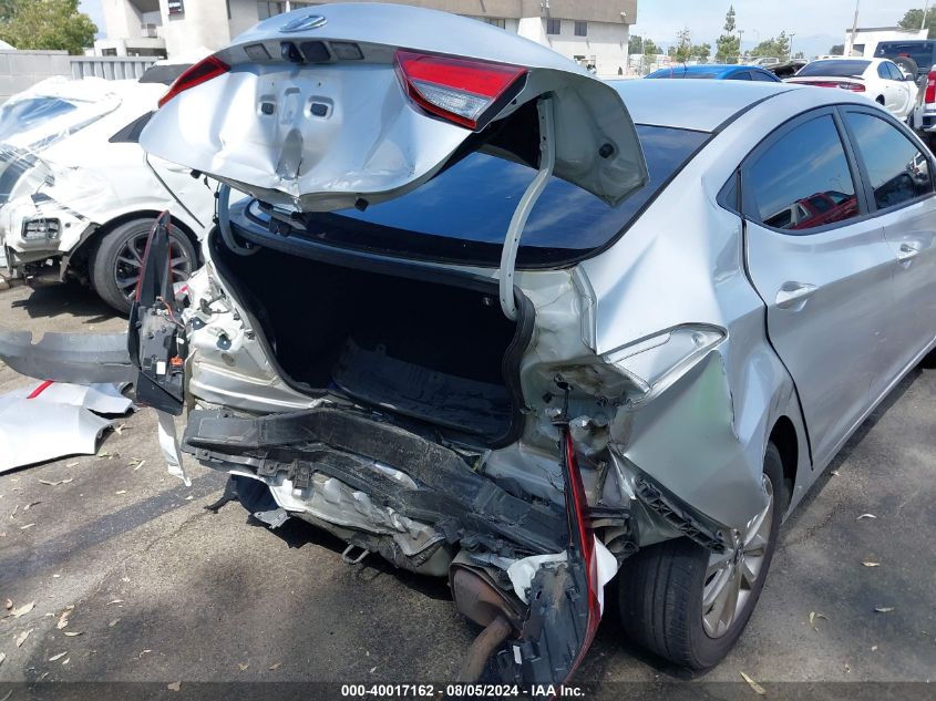 2016 Hyundai Elantra Se VIN: KMHDH4AE7GU559846 Lot: 40017162