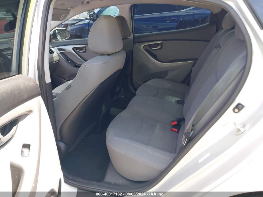 2016 Hyundai Elantra Se VIN: KMHDH4AE7GU559846 Lot: 40017162