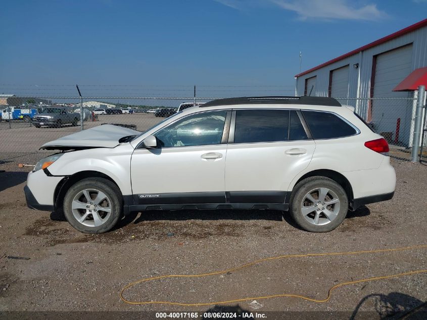 2014 Subaru Outback 2.5I Premium VIN: 4S4BRCCC9E3235892 Lot: 40017165