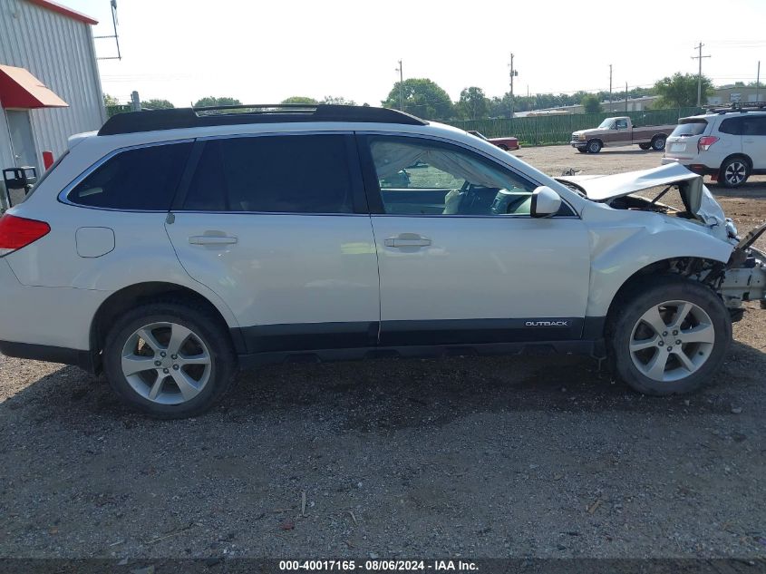 2014 Subaru Outback 2.5I Premium VIN: 4S4BRCCC9E3235892 Lot: 40017165