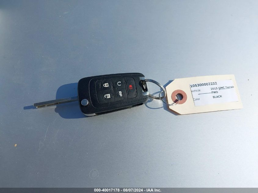 2015 GMC Terrain Denali VIN: 2GKALUEK9F6144194 Lot: 40017178