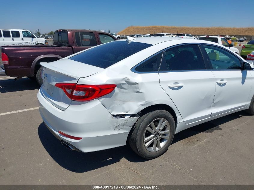 2015 HYUNDAI SONATA SE - 5NPE24AF5FH250050