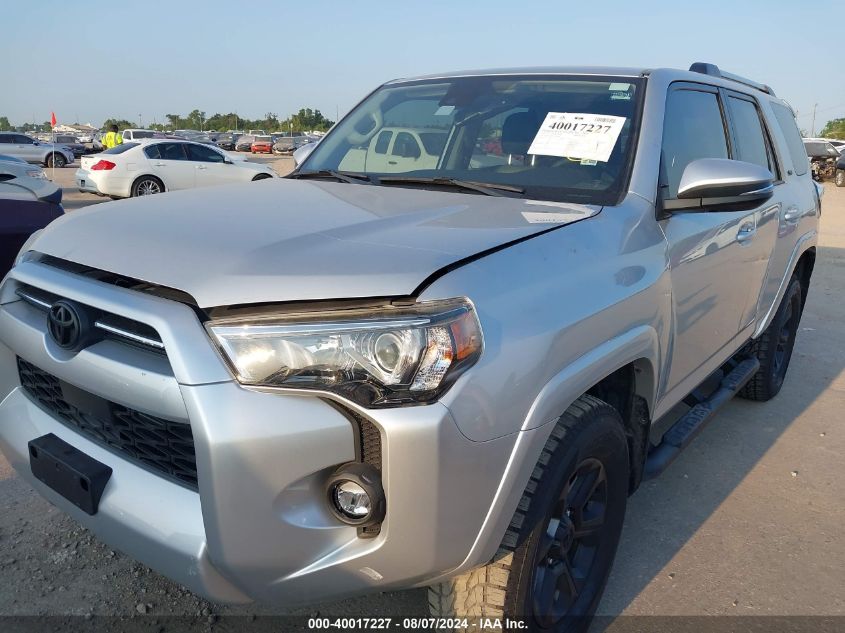 2023 Toyota 4Runner Sr5 Premium VIN: JTENU5JR7P6199880 Lot: 40017227