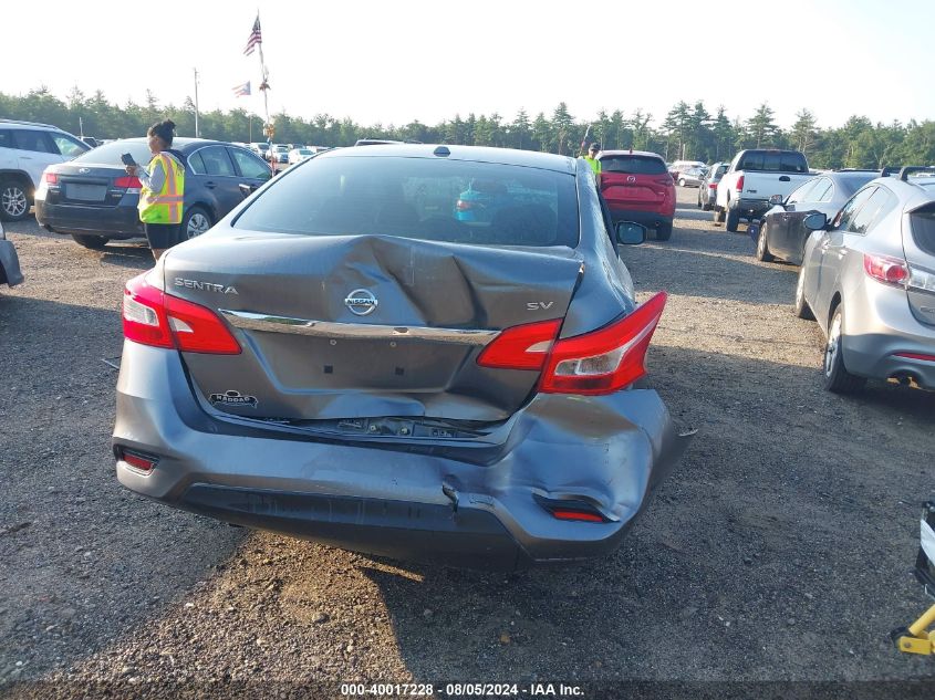 2019 Nissan Sentra Sv VIN: 3N1AB7AP4KY285753 Lot: 40017228