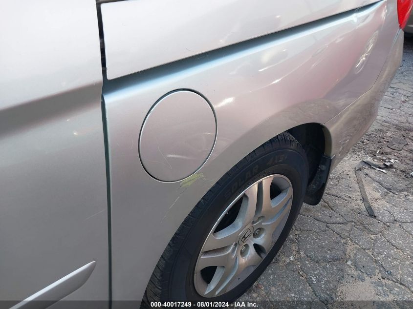 2007 Honda Odyssey Ex-L VIN: 5FNRL38687B456798 Lot: 40017249