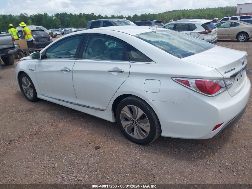 2013 Hyundai Sonata Hybrid Limited VIN: KMHEC4A40DA090364 Lot: 40017253