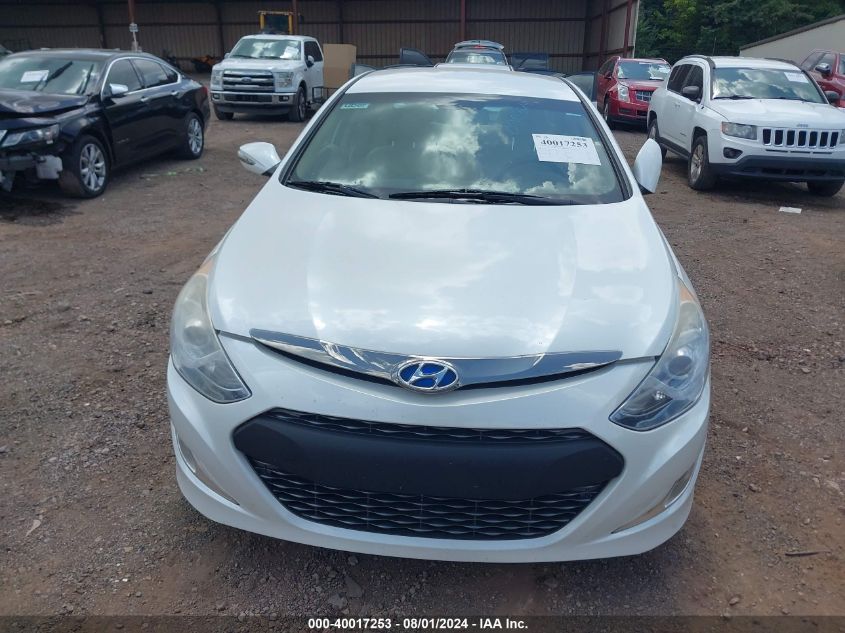 2013 Hyundai Sonata Hybrid Limited VIN: KMHEC4A40DA090364 Lot: 40017253