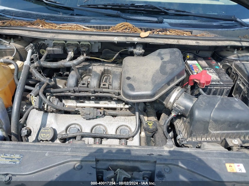 2007 Ford Edge Sel Plus VIN: 2FMDK39C37BB41580 Lot: 40017254