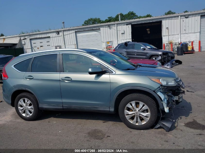 2012 Honda Cr-V Exl VIN: JHLRM4H72CC019191 Lot: 40017268