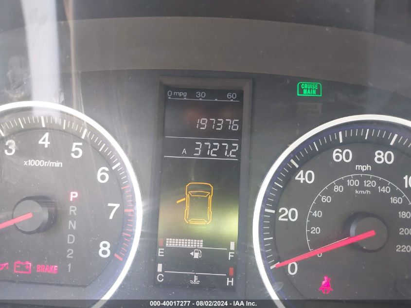 2007 Honda Cr-V Lx VIN: JHLRE38397C058919 Lot: 40017277