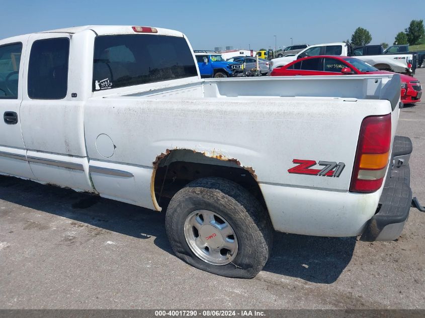 2000 GMC Sierra 1500 Sle VIN: 1GTEK19T7YZ195959 Lot: 40017290