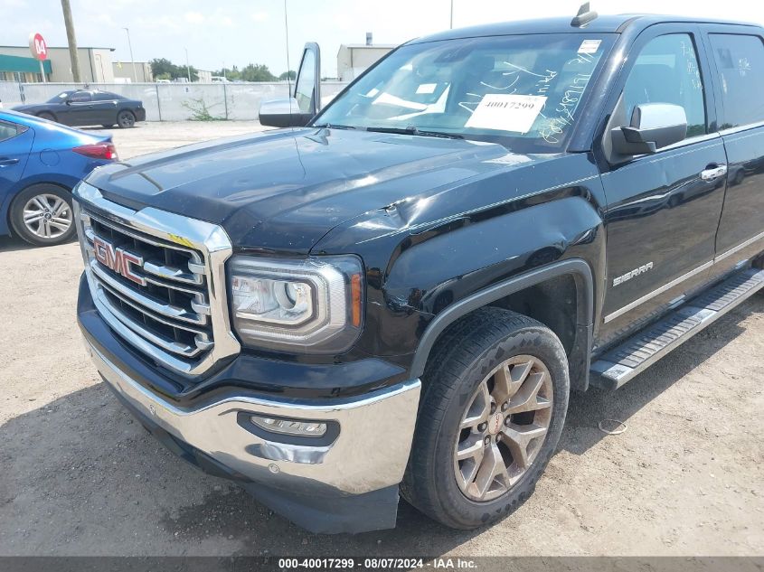 2018 GMC Sierra 1500 Slt VIN: 3GTP1NEC8JG489191 Lot: 40017299