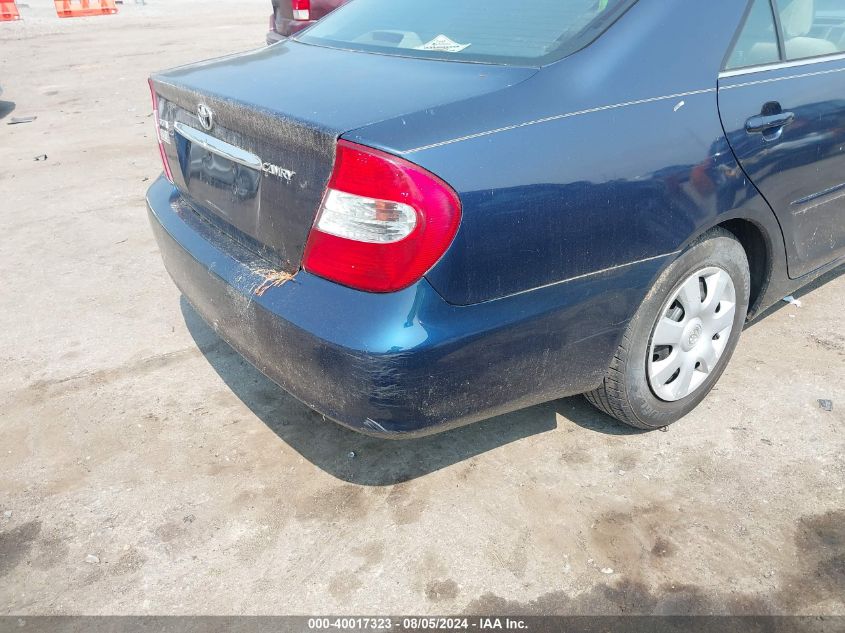 4T1BE30K52U614417 | 2002 TOYOTA CAMRY