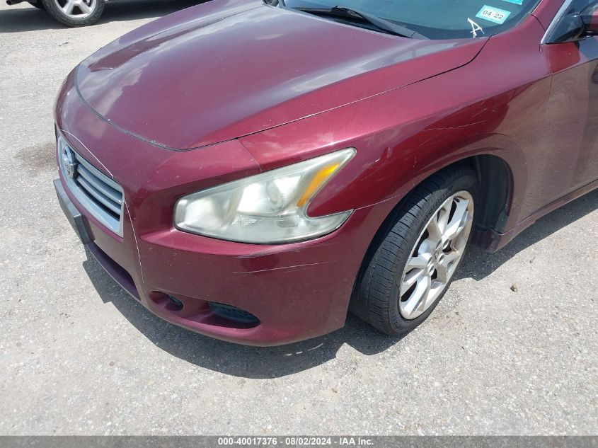 2012 Nissan Maxima 3.5 Sv VIN: 1N4AA5APXCC855436 Lot: 40017376