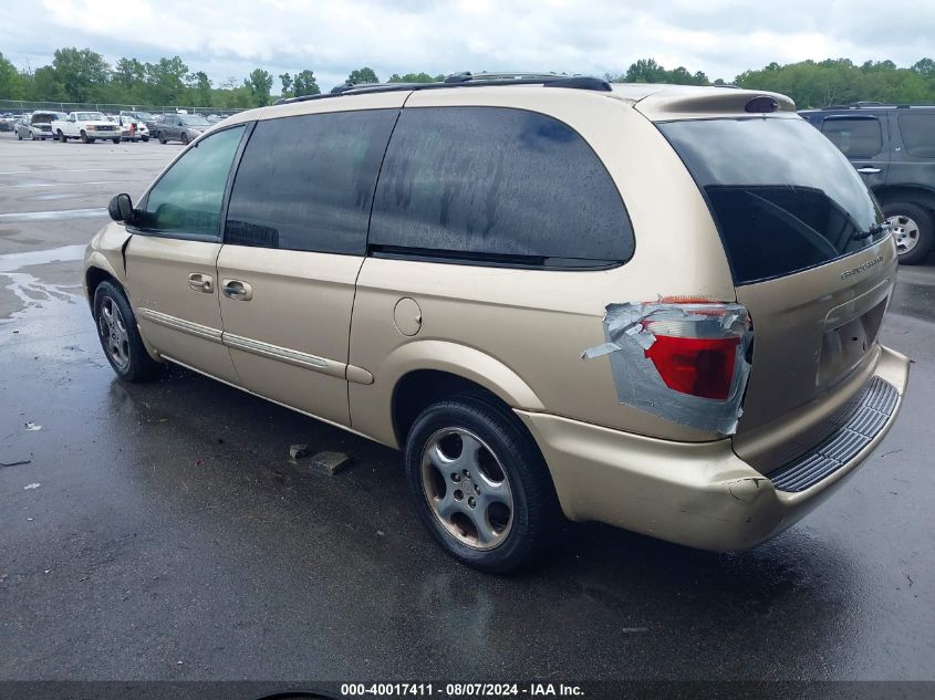 2001 Dodge Caravan Es VIN: 2B8GP54L61R194354 Lot: 40685429