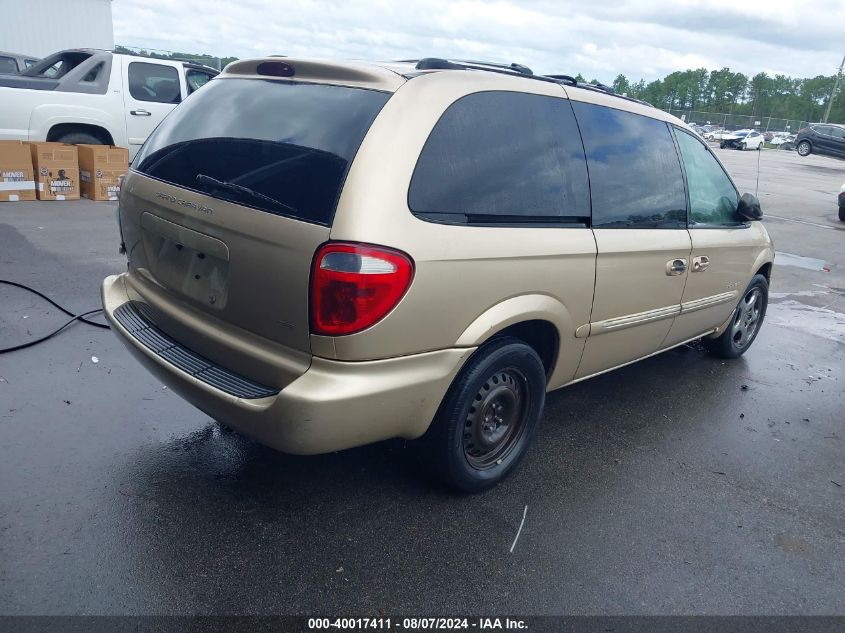 2001 Dodge Caravan Es VIN: 2B8GP54L61R194354 Lot: 40685429