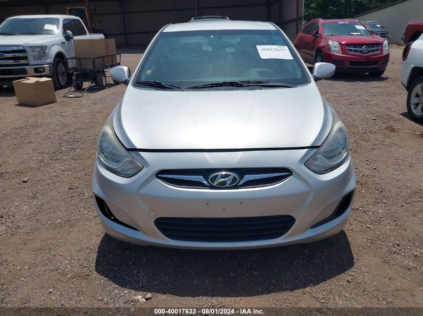 2013 Hyundai Accent Gls VIN: KMHCT4AE0DU453079 Lot: 40017633