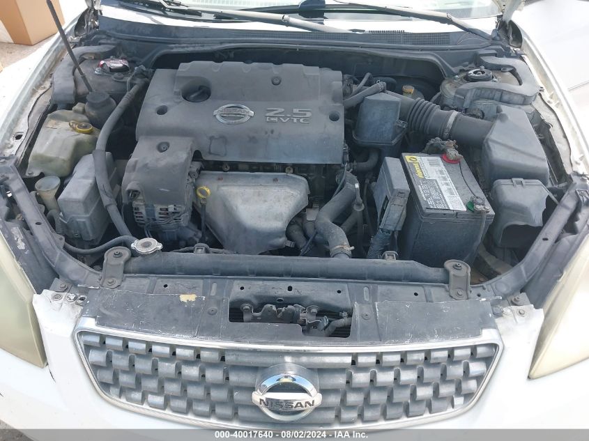 2005 Nissan Altima S/Sl VIN: 1N4AL11D05C280419 Lot: 40017640