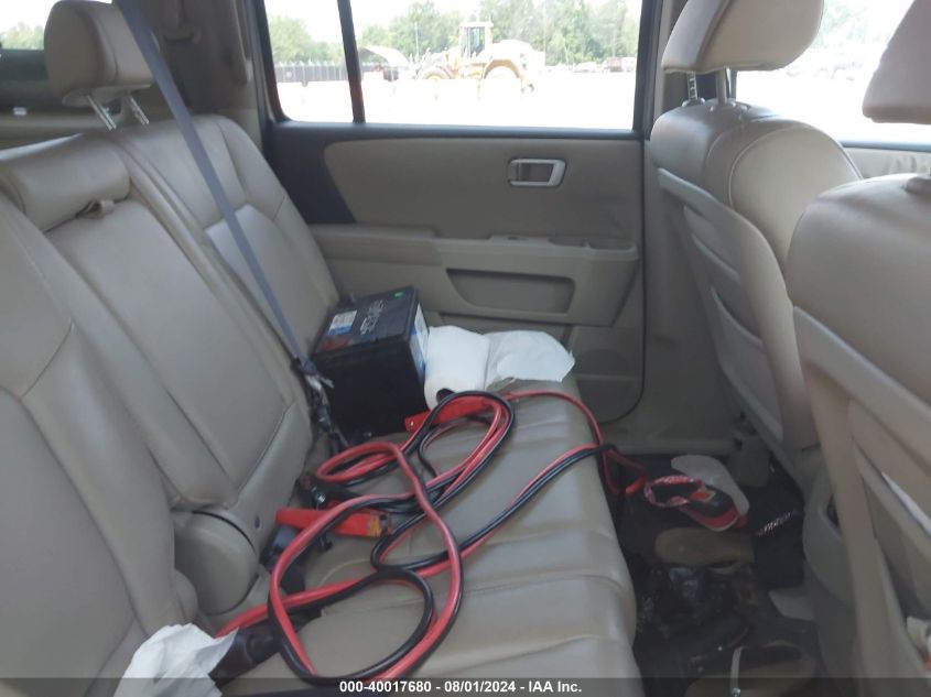 2010 Honda Pilot Ex-L VIN: 5FNYF3H55AB005040 Lot: 40017680