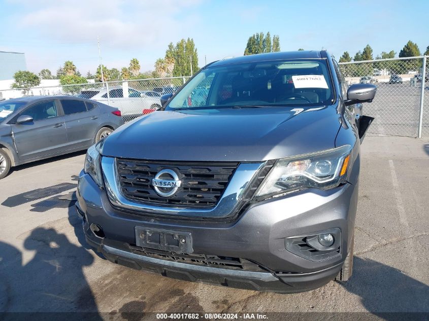 2017 Nissan Pathfinder Platinum VIN: 5N1DR2MN1HC605790 Lot: 40017682