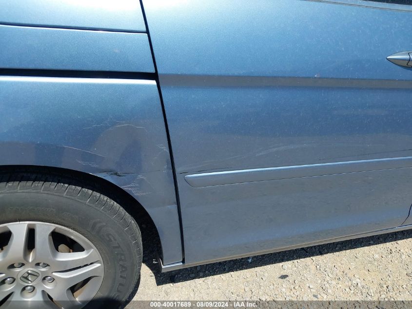 2006 Honda Odyssey Ex-L VIN: 5FNRL38726B031035 Lot: 40017689