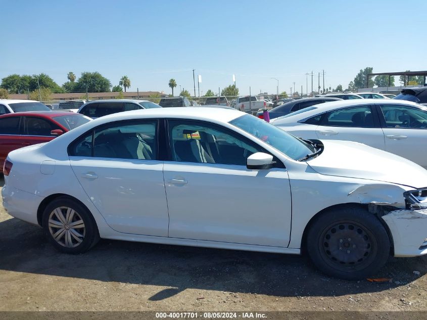 2017 Volkswagen Jetta 1.4T S VIN: 3VW2B7AJ5HM363337 Lot: 40017701