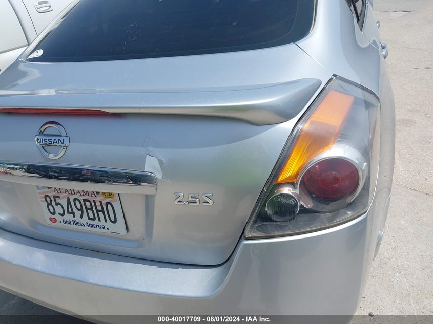 2009 Nissan Altima 2.5 S VIN: 1N4AL21EX9N481348 Lot: 40017709