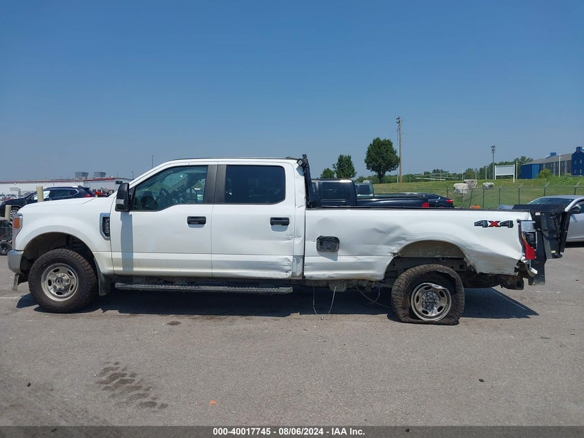 2022 Ford F-250 Xl VIN: 1FT7W2B61NEF34452 Lot: 40017745