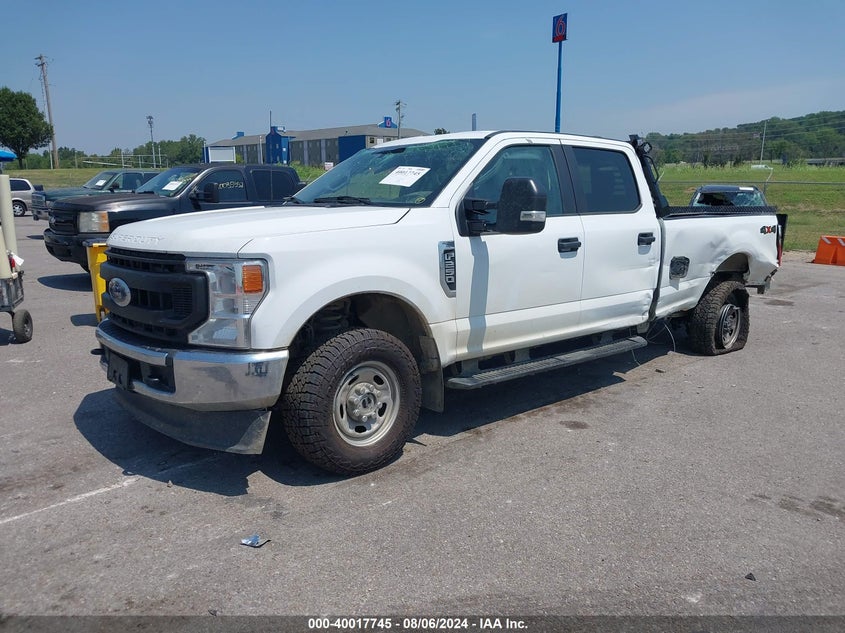 2022 Ford F-250 Xl VIN: 1FT7W2B61NEF34452 Lot: 40017745