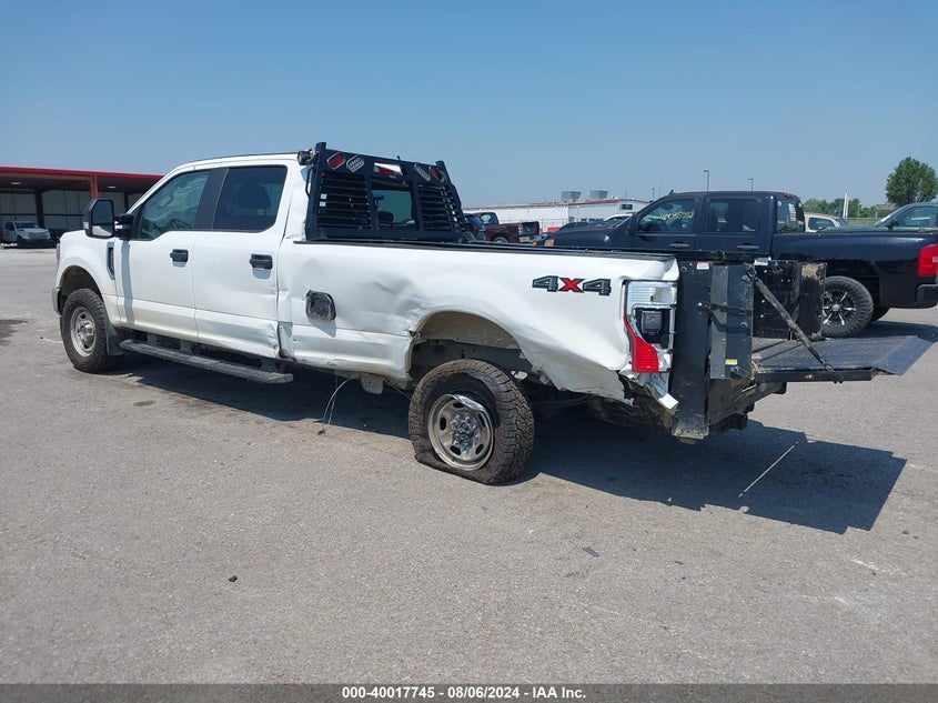 2022 Ford F-250 Xl VIN: 1FT7W2B61NEF34452 Lot: 40017745