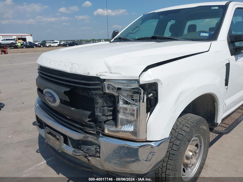 2019 Ford F-250 Xl VIN: 1FT7X2B65KEC70743 Lot: 40017746