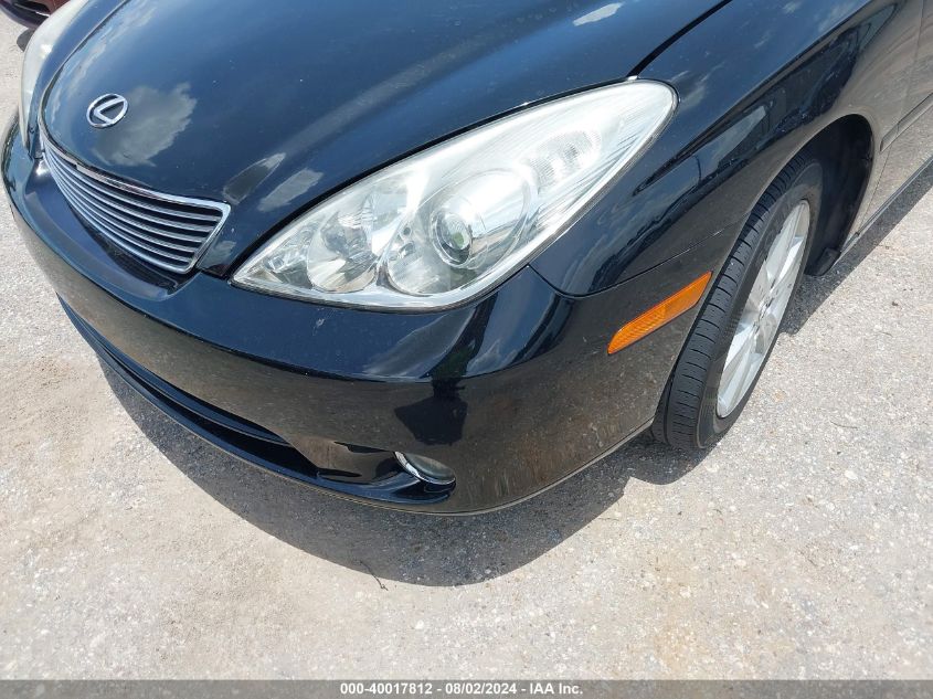 2005 Lexus Es 330 VIN: JTHBA30G555056450 Lot: 40017812