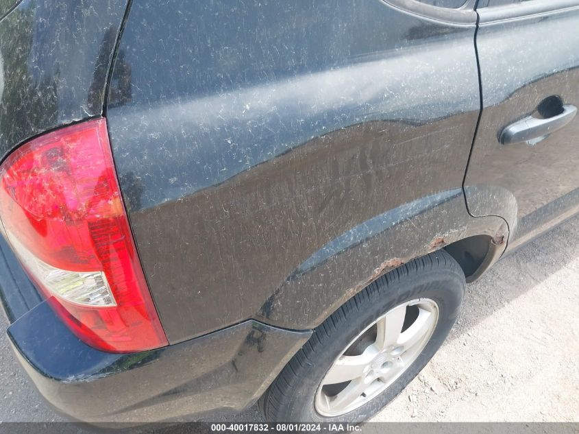 2007 Hyundai Tucson Gls VIN: KM8JM12B77U517680 Lot: 40017832