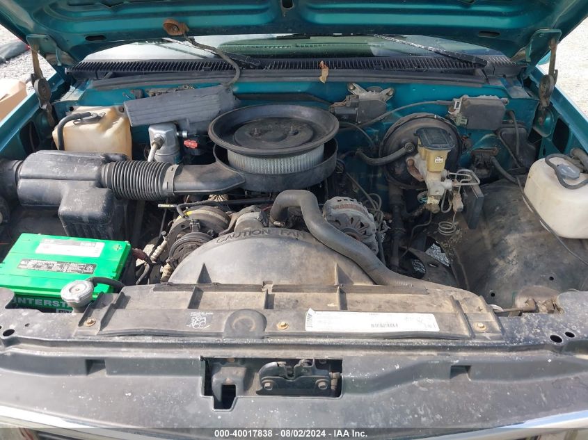 1995 Chevrolet Gmt-400 C1500 VIN: 1GCEC14H3SZ182360 Lot: 40017838