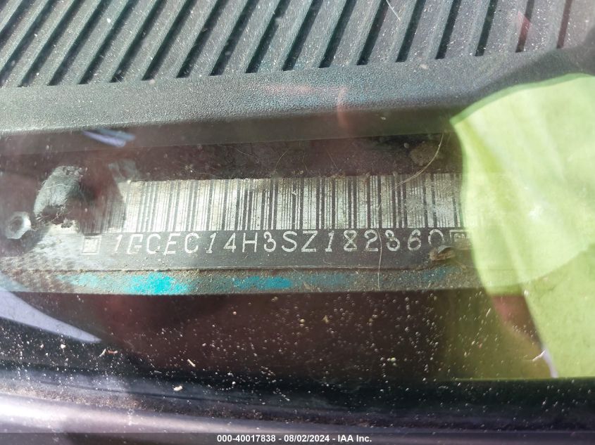 1995 Chevrolet Gmt-400 C1500 VIN: 1GCEC14H3SZ182360 Lot: 40017838