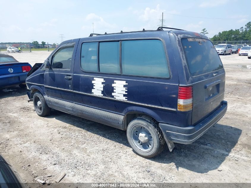 1995 Ford Aerostar VIN: 1FMDA11U1SZA84734 Lot: 40017843