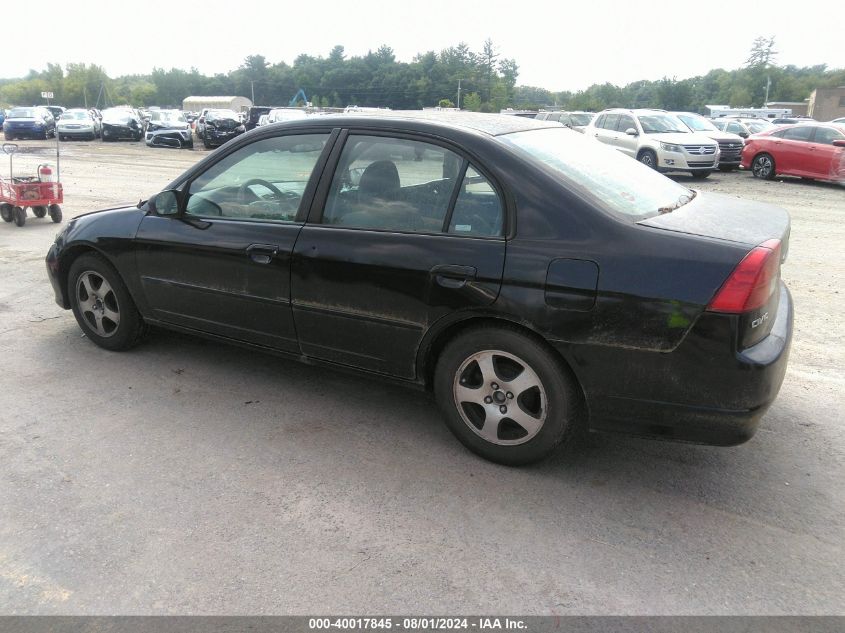 2HGES16595H515141 | 2005 HONDA CIVIC