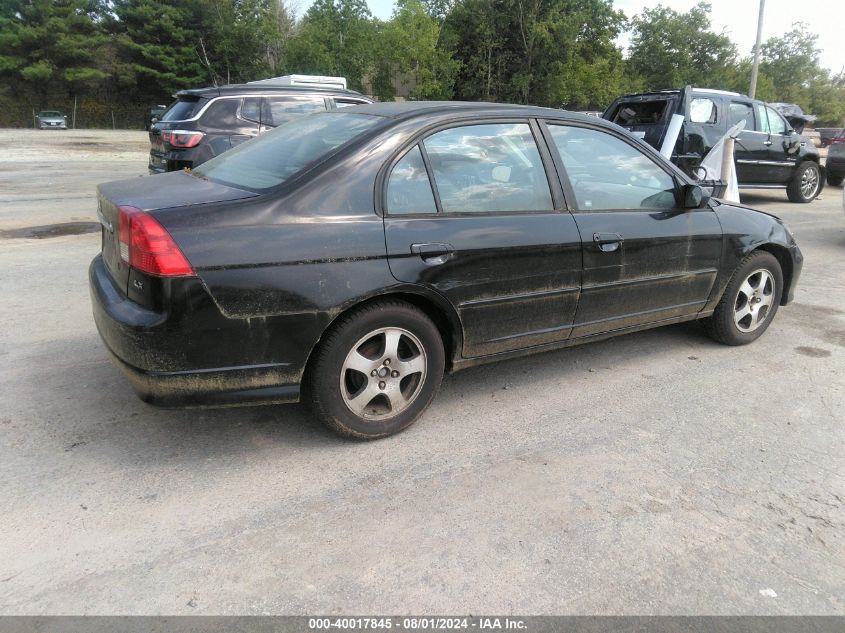 2HGES16595H515141 | 2005 HONDA CIVIC