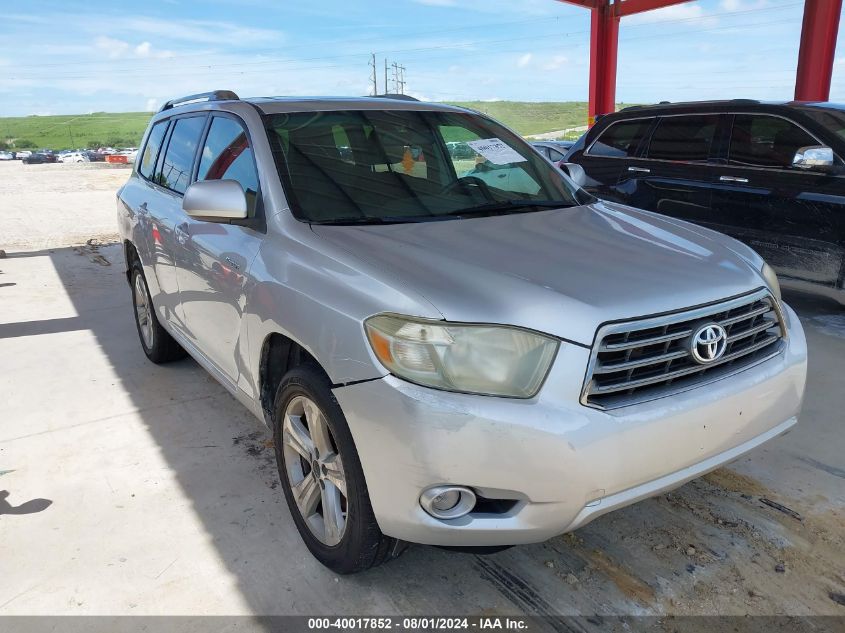 2008 Toyota Highlander Sport VIN: JTEES43A682055155 Lot: 40017852