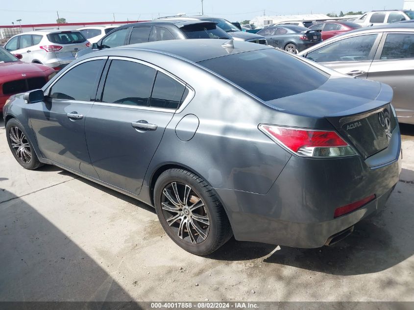 2011 Acura Tl 3.5 VIN: 19UUA8F52BA005697 Lot: 40017858