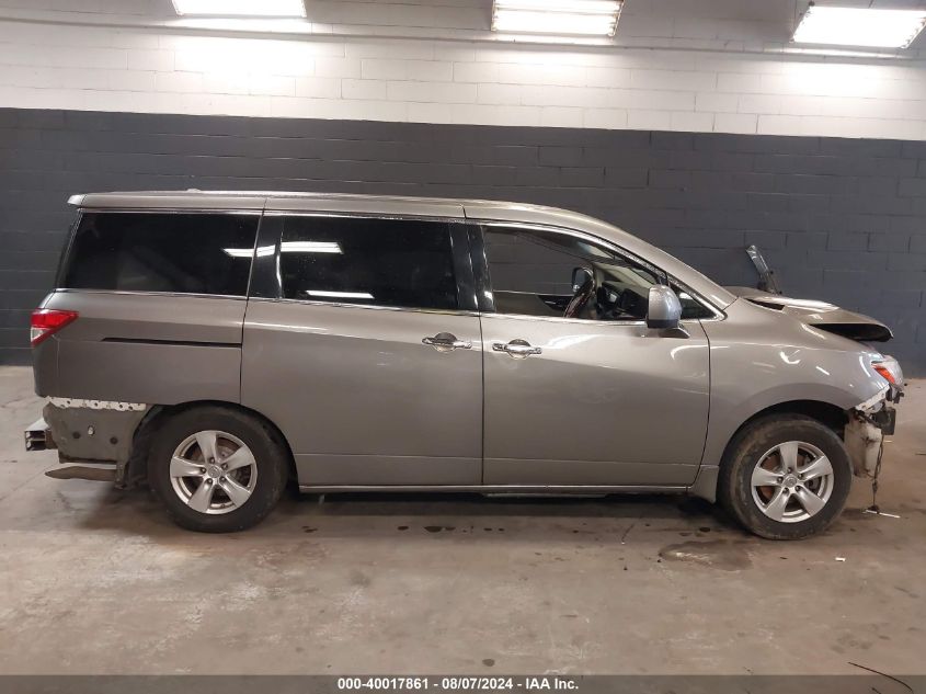 2013 Nissan Quest Sv VIN: JN8AE2KP9D9068461 Lot: 40017861