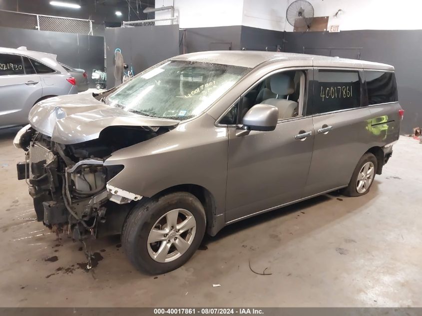 VIN JN8AE2KP9D9068461 2013 NISSAN QUEST no.2