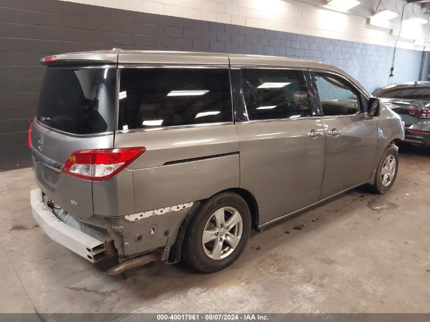 VIN JN8AE2KP9D9068461 2013 NISSAN QUEST no.4