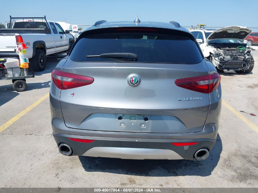 2018 Alfa Romeo Stelvio Ti Sport VIN: ZASFAKNN0J7B72973 Lot: 40017864