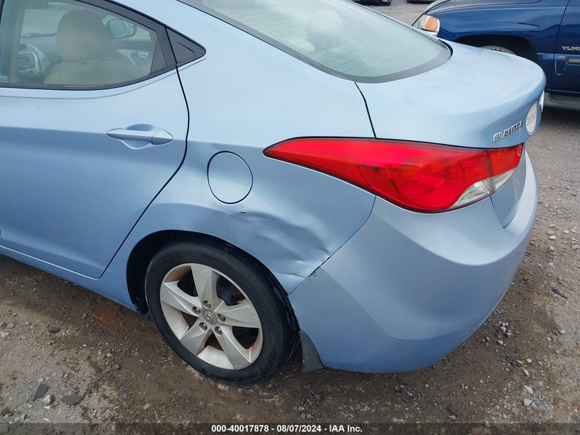 2012 Hyundai Elantra Gls (Ulsan Plant) VIN: KMHDH4AEXCU400846 Lot: 40017878