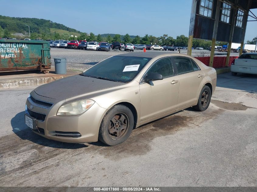 1G1ZG57B28F175469 | 2008 CHEVROLET MALIBU