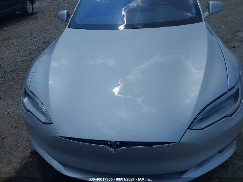 2017 Tesla Model S 100D/60D/75D/90D/P100D VIN: 5YJSA1E40HF227564 Lot: 40017905