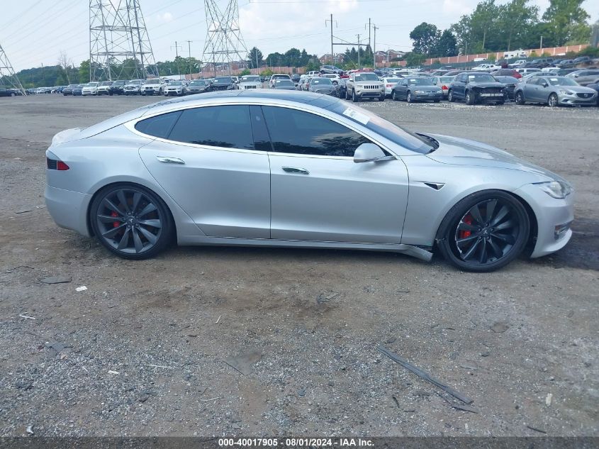 2017 Tesla Model S 100D/60D/75D/90D/P100D VIN: 5YJSA1E40HF227564 Lot: 40017905