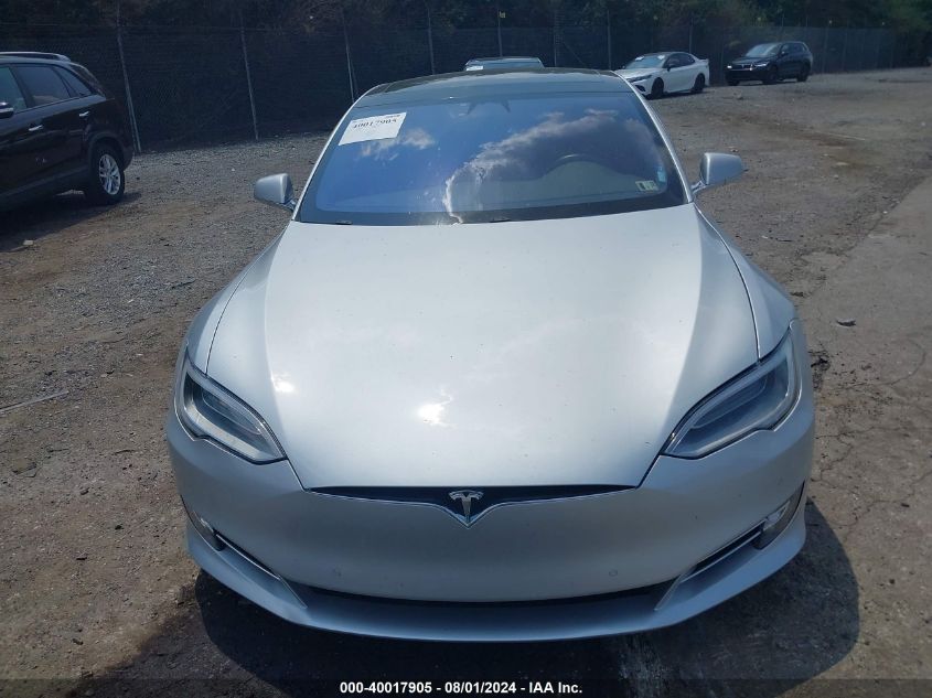 2017 Tesla Model S 100D/60D/75D/90D/P100D VIN: 5YJSA1E40HF227564 Lot: 40017905